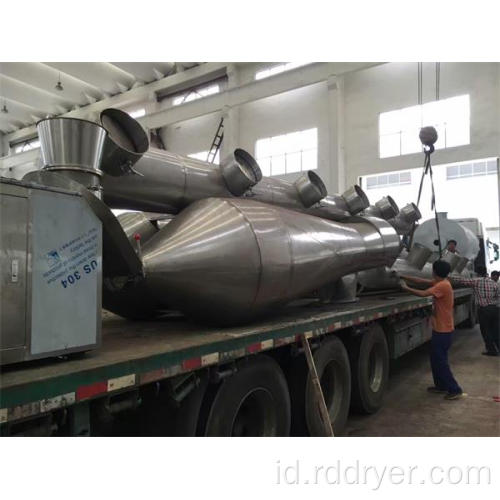 Vibrating Bed Dry Dryer Machine untuk Ferric Sulfate